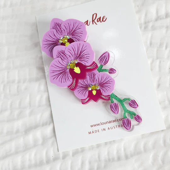 Louna Rae | Orchid Brooch