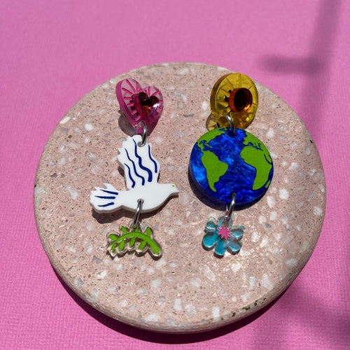 Salvation  | Planet Earth Earrings