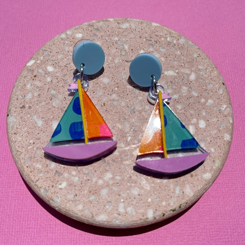 Salvation  | Sailboat Earrings