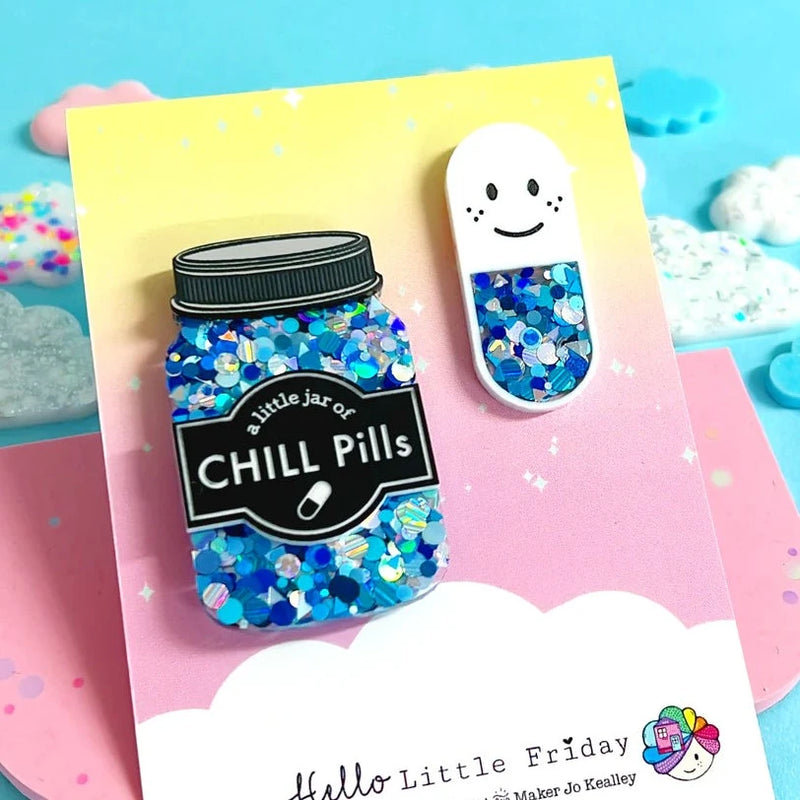 Hello Little Friday | A little jar of Chill Pills