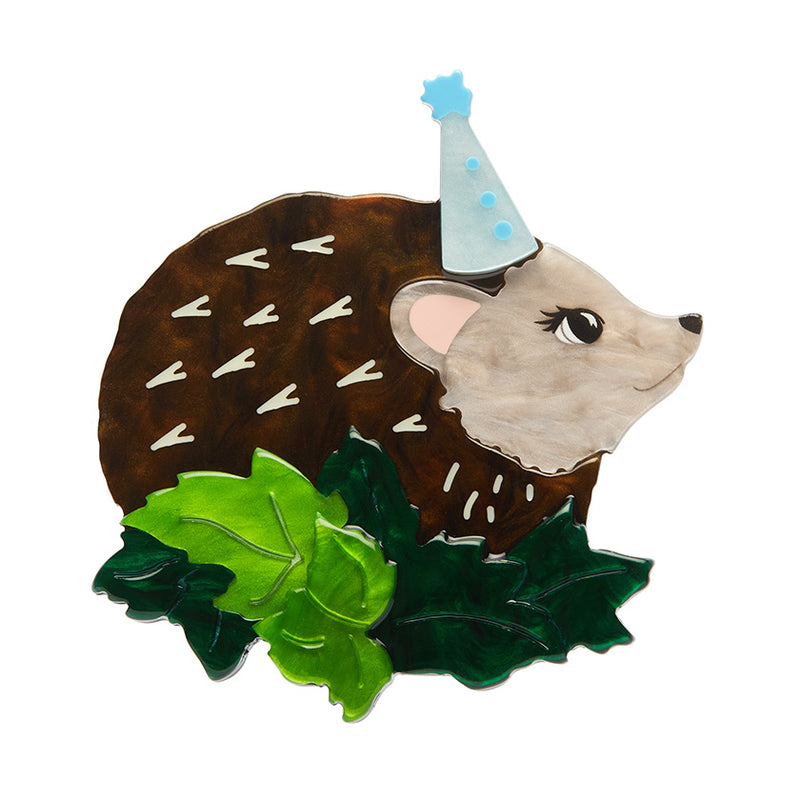 Erstwilder Brooch | Party Time Hedgehog