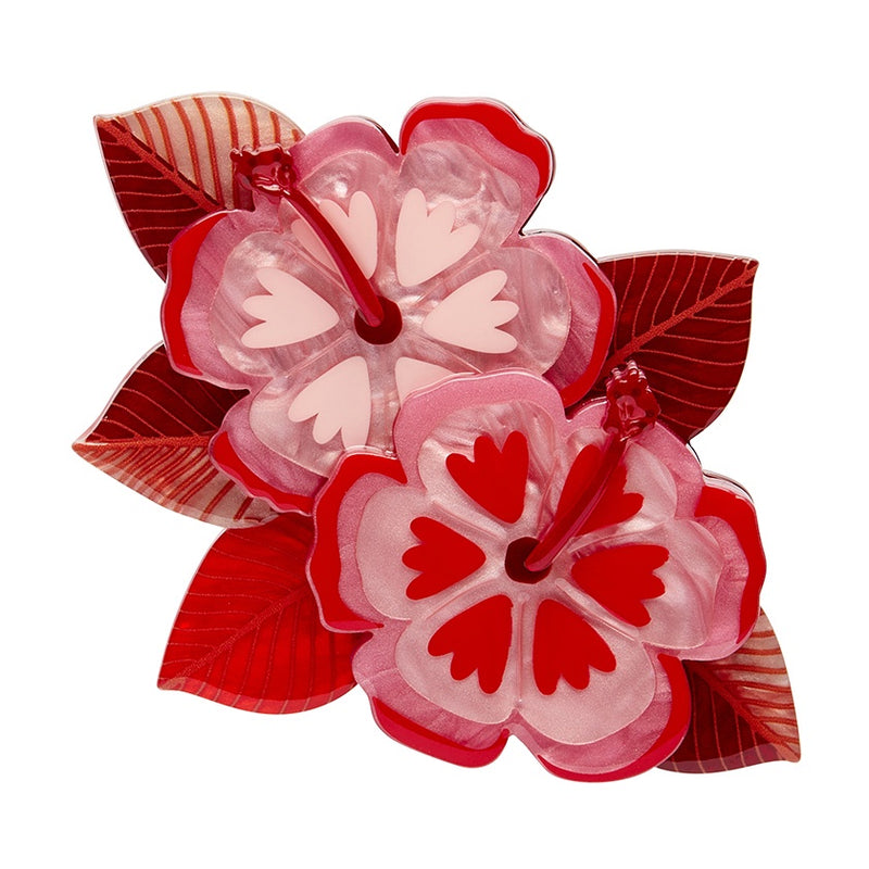 Erstwilder | Halcyon Hibiscus Brooch