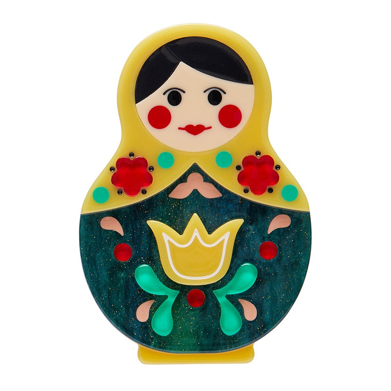 Erstwilder | Matryoshka Memories Toy Brooch