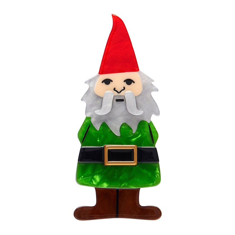 Erstwilder | There’s No Place Like Gnome Brooch