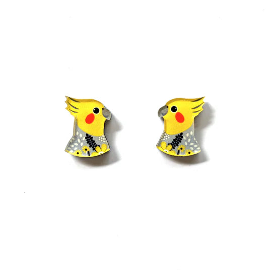 Smyle Designs | Cockatiel Studs