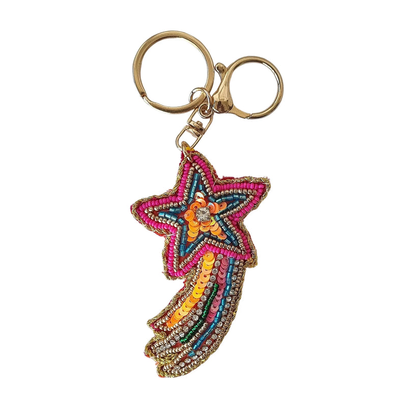 Zoda | Beaded Keychain - Shooting Star