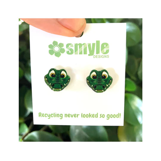 Smyle Designs | Crocodile Studs