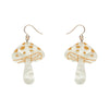 Erstwilder | Mushroom Drop Earrings - Cream