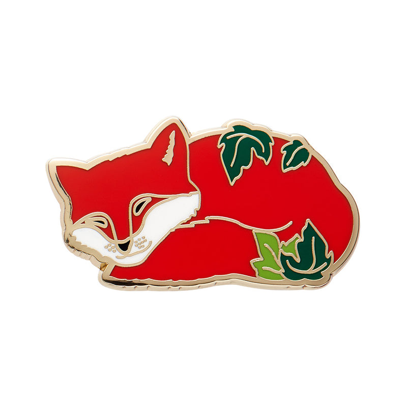 Erstwilder | Snoozing Fox Enamel Pin