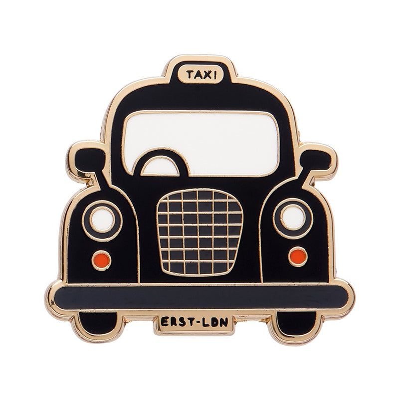 Erstwilder | Black Cab Enamel Pin