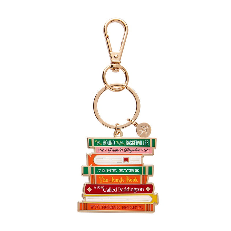 Erstwilder | Literary Gems Enamel Key Ring