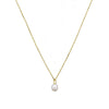 Jolie & Deen | Edith Pearl Necklace Sterling 925 - Gold