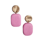 Zoda Dangles| Earrings - Pink