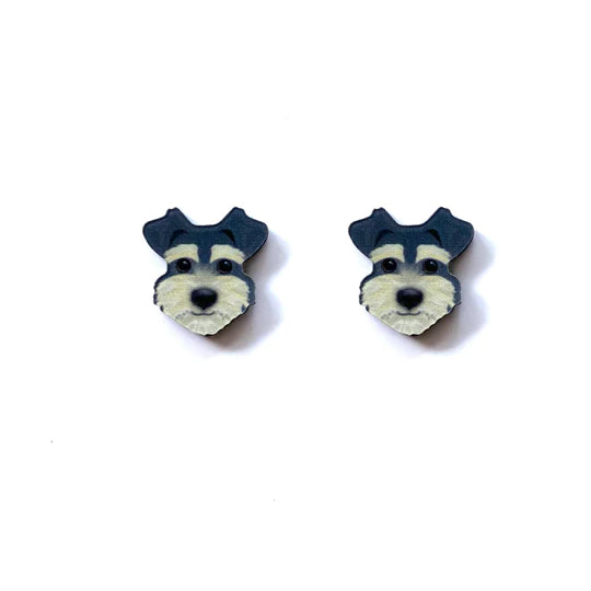 Smyle Designs | Schnauzer Studs