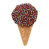 Erstwilder Brooch | Sprinkles Ice Cream Cake Cone Brooch