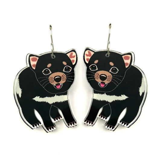 Smyle Designs | Tasmanian Devils Earrings