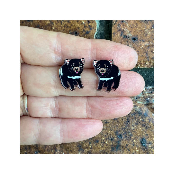 Smyle Designs | Tasmanian Devil Studs