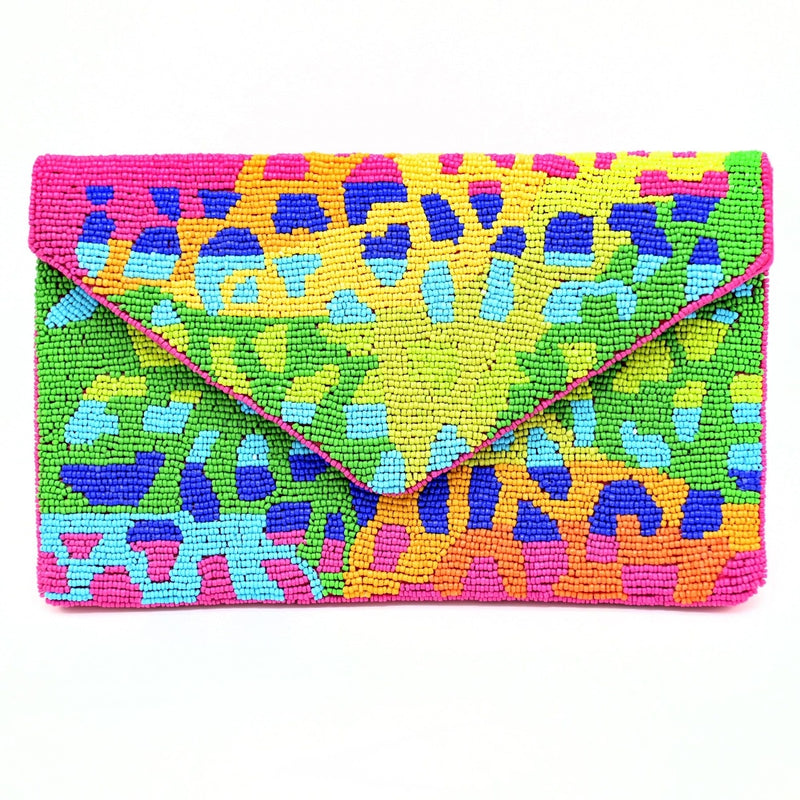 Anna Nova | Beaded Multi-coloured Clutch