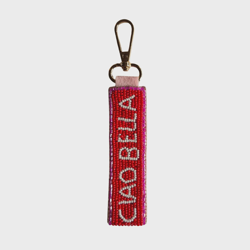 Zoda | Beaded Keychain CIAO BELLA Red