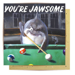 La La Land Greeting Card Pool Shark