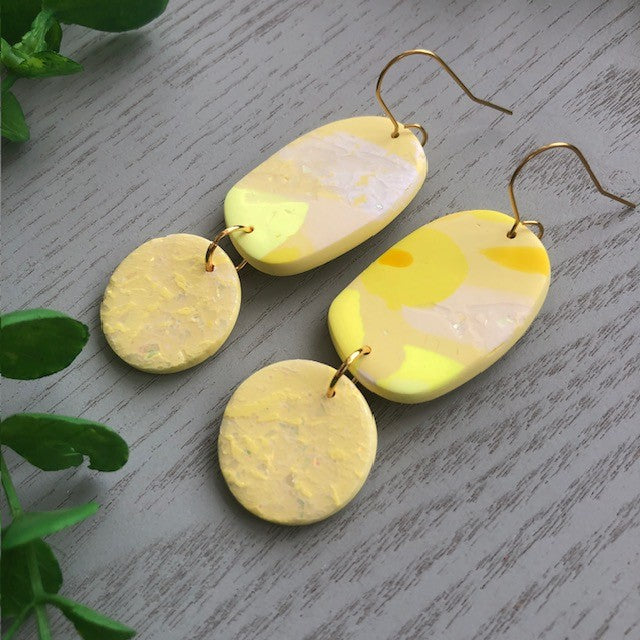 Paterson Lane |  Sunshine Collection - Double Drop - Yellow & white