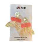 Little Red Head - Pearl White Peach Arches