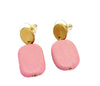 Zoda Dangles| Earrings - Pink