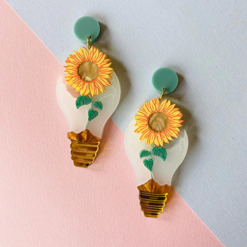 MOX & Co | Sunflower Light Dangles - Into the Light