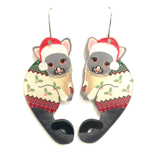 Smyle Designs | Possum Earrings