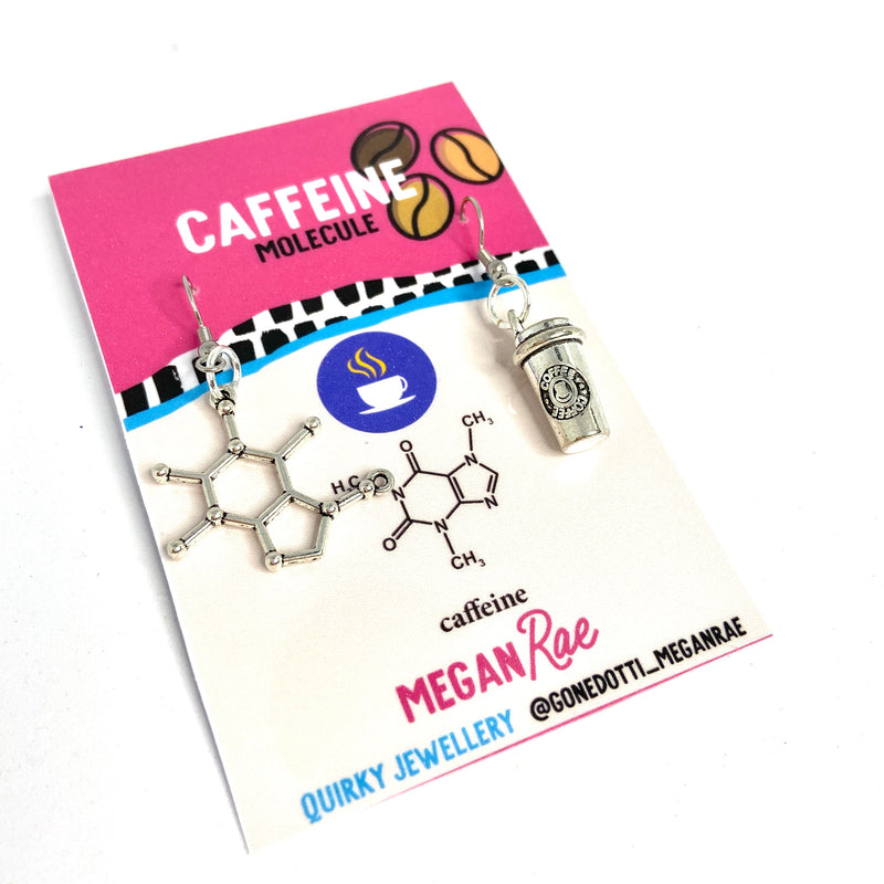 Megan Rae | Caffeine and Cup Earrings