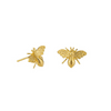 Tiger Tree | Gold Bee Earrings