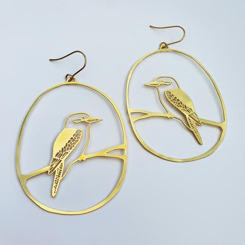 DENZ | Kookaburra Dangles | Gold