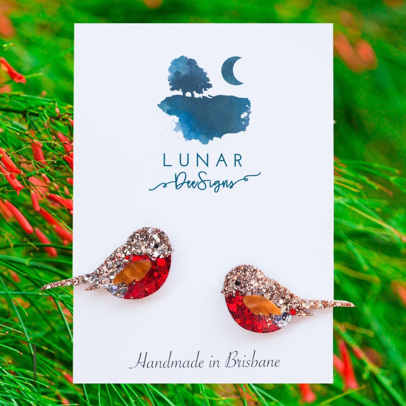 Lunar | Roger The (European) Robin - Studs